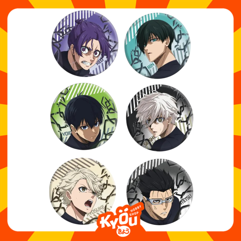 Itoshi Rin - Mikage Reo - Nagi Seishiro - Isagi Yoichi - Tsurugi Zantetsu - Chigiri Hyoma - Ego Jinp