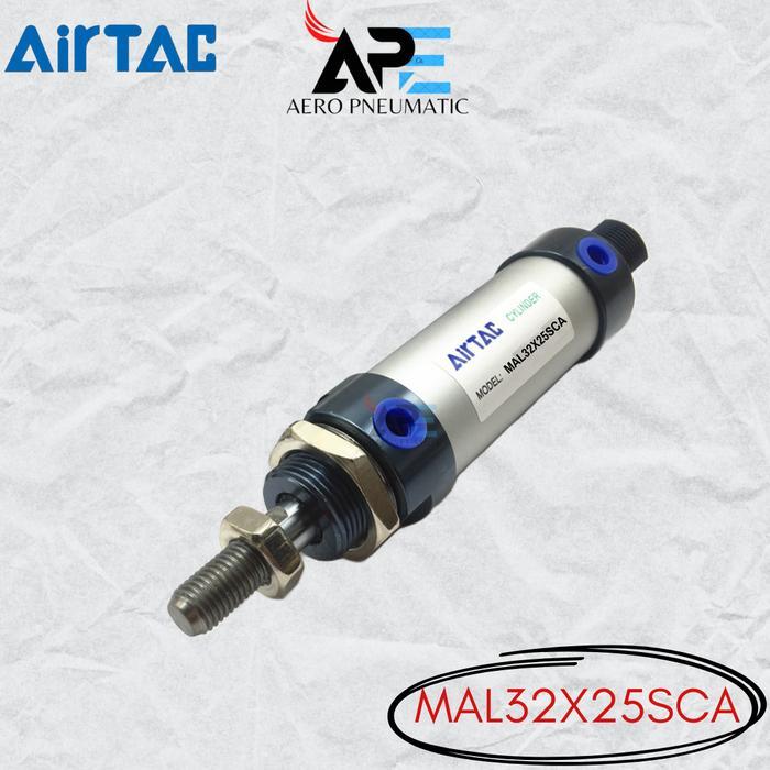 MAL32X25 MINI CYLINDER AIRTAC MAL 32X25 SCA / CA / SU / U