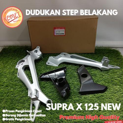 [KOMET] DUDUKAN FOOTSTEP BELAKANG SUPRA X 125 NEW / DOUBLE DISC (THP)