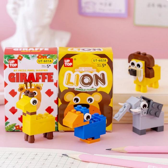 "New" Rautan Pensil Puzzle Lego / Rautan Pensil Lego / Lego Pencil Sharpener DIY / Serutan Lego /