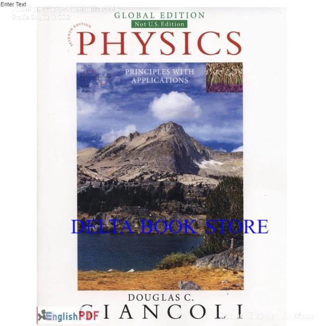 HOT SALE PHYSICS PRINCIPLES WITH APPLICATIONS 7TH 7E 7 SEVENTH EDITION BY DOUGLAS C. GIANCOLI