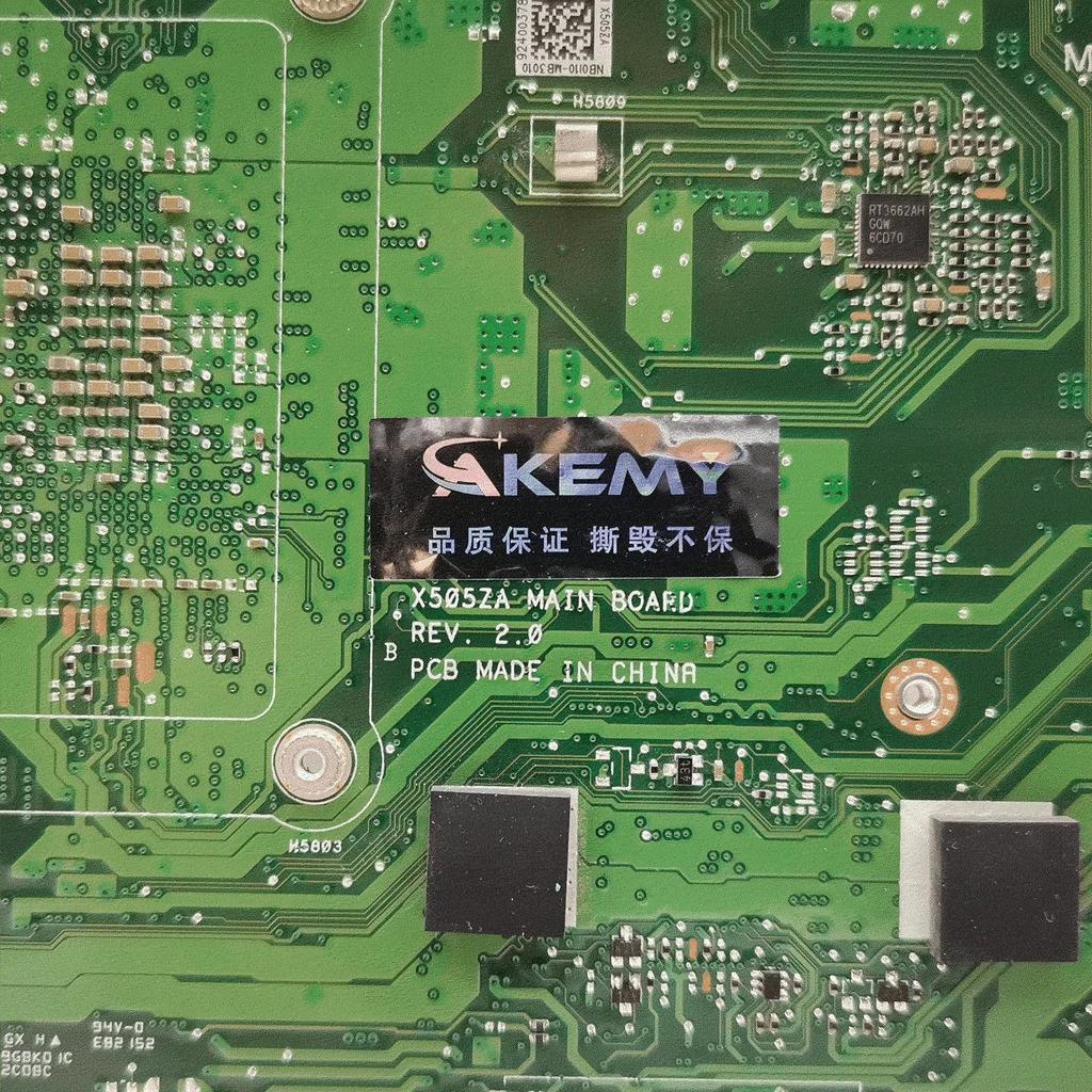 X505ZA with R3-2200U R5-2500U 4GB/8GB-RAM Laptop Motherboard For Asus X505ZA X505Z F505Z K505Z A505Z