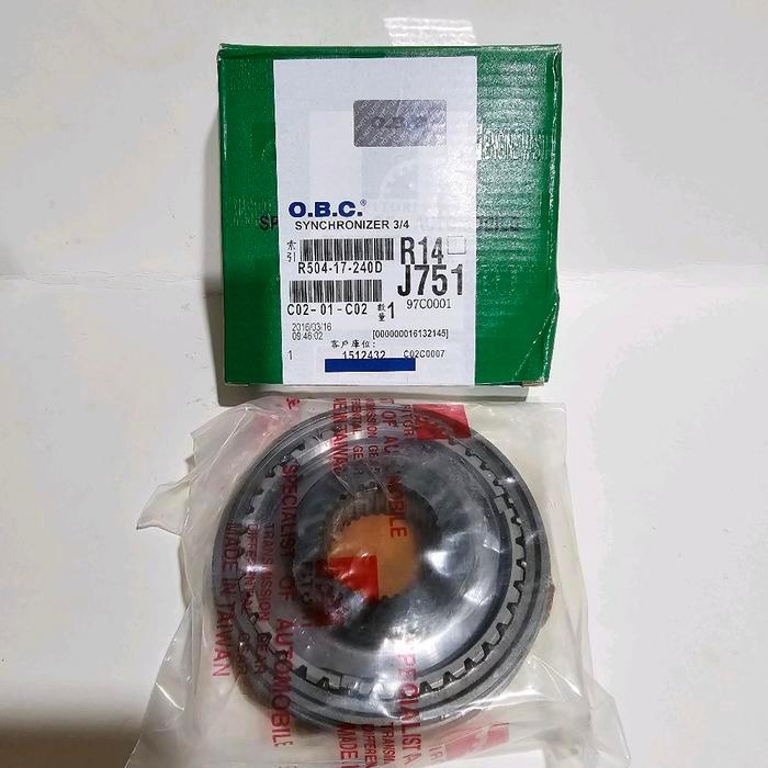 HUB SYNCHRONIZER SET 3/4 FORD RANGER 2.5/2.9 (39X32) R504-240D