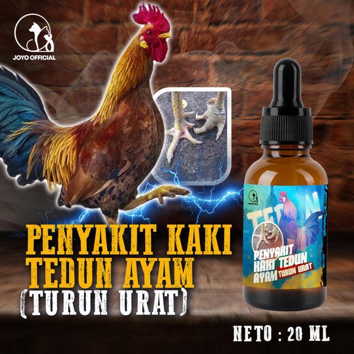 OBAT KAKI TEDUN AYAM TURUN URAT PENYAKIT SARAF AYAM KAKI TEDUN 10 ML readyyy