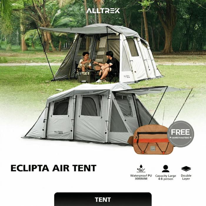 ALLTREK Tenda Camping ECLIPTA AIR Inflatable Air Tent Tunnel