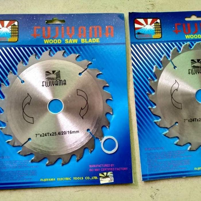 mata gergaji circular Saw Blade 7inch x 24T
