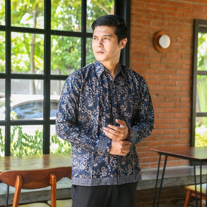 Baju Batik Pasangan Model Kebaya Lengan Balon Rempel Motif Baru - Katun, Atasan, Remaja, Dewasa,
