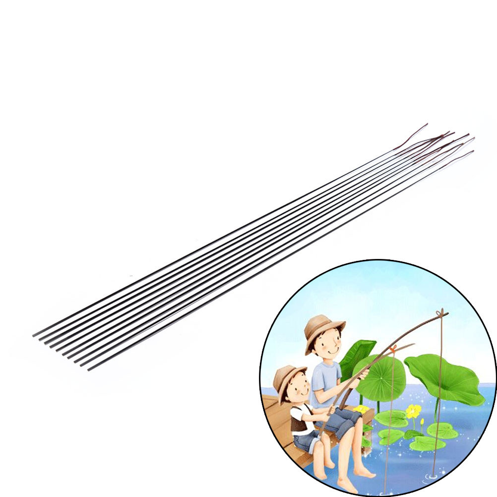 Hot Sale Fishing Rod Tips Spare Taiwan Fish Rod Tip Solid and Hollow Carbon Rod Fishing Accessories 