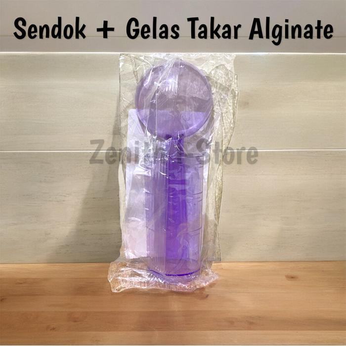 Sendok Gelas Takar UkurMeasuring Spoon Cup AlginateAlginat