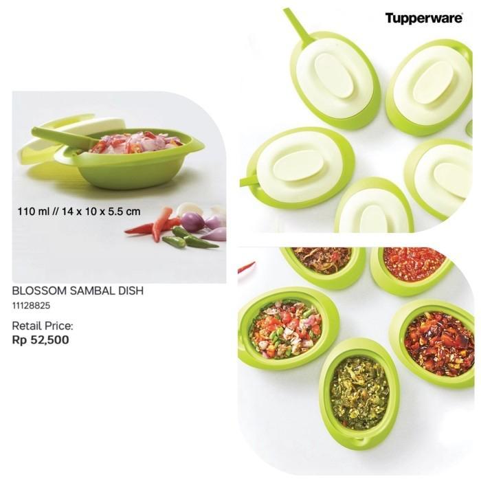 Wadah Tempat Sambal, Saos, Kecap, Selai Tupperware Sambal Dish
