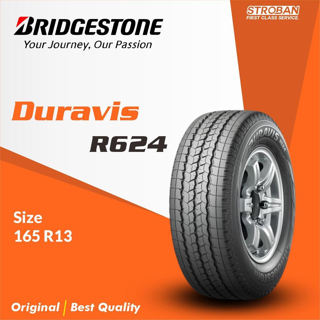 Ban Luar Bridgestone 165 R13 Duravis – Cocok untuk: Mitsubishi L300, Daihatsu Gran Max, Suzuki APV