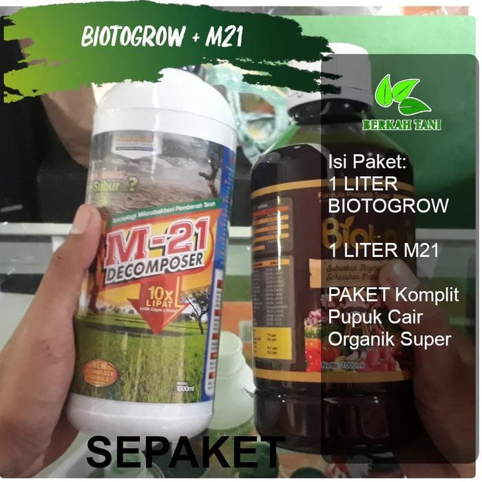 Pesona_Mimin Paket Biotogrow Dan M21 Decomposer 1 Liter