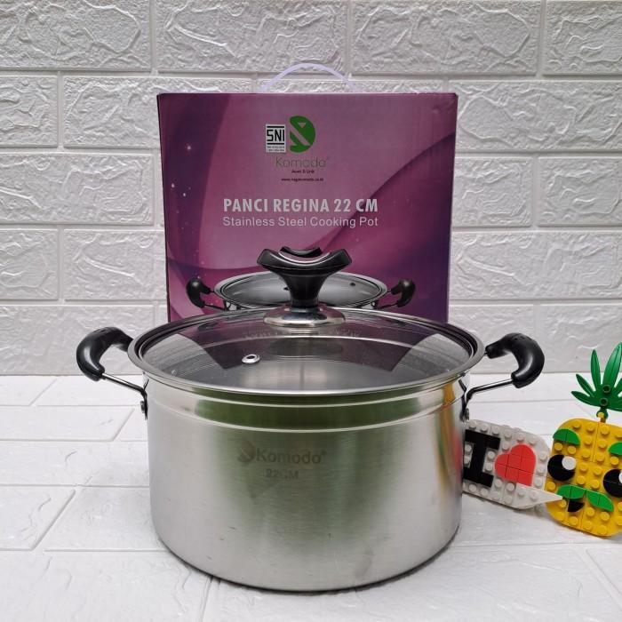 Panci Regina Stainless Komodo /Panci Stainless /Panci Serbaguna/Panci Mie