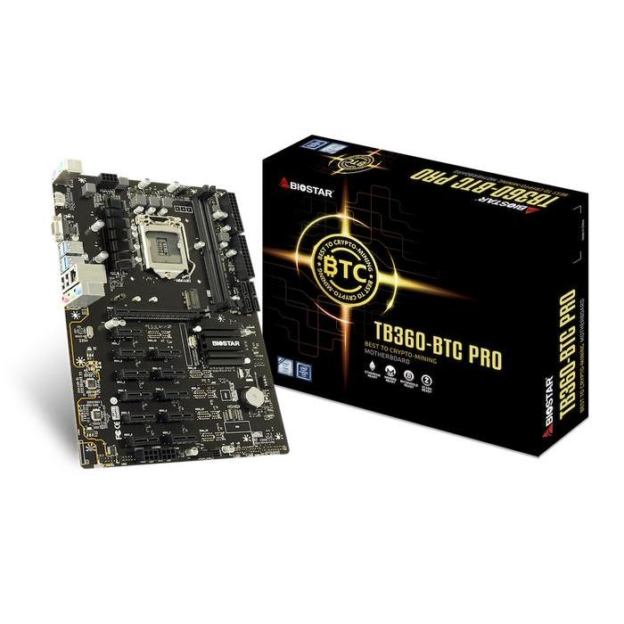Biostar TB360-BTC PRO 12 Slot Mining Motherboard - LGA1151