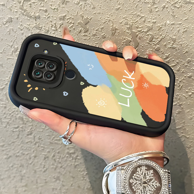 Casing Hp Untuk Xiaomi Redmi Note 9 Note 9s Note 9 Pro POCO M2 Pro Case Pelangi cat Kasing Premium M