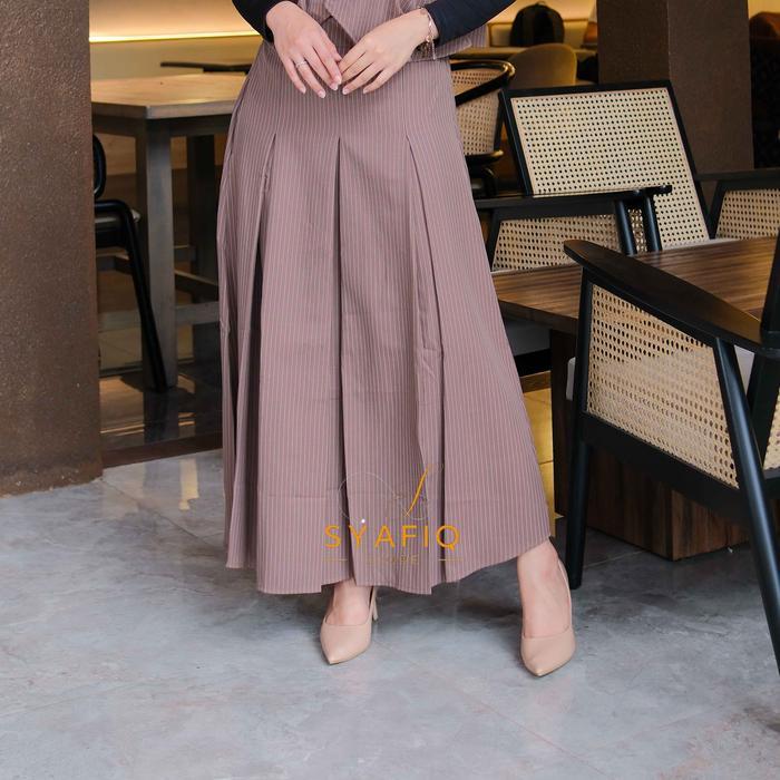 ROK ALIFA / ROK KATUN MALORCA / ROK REMPEL MAYUNG Wanita Motif Casual