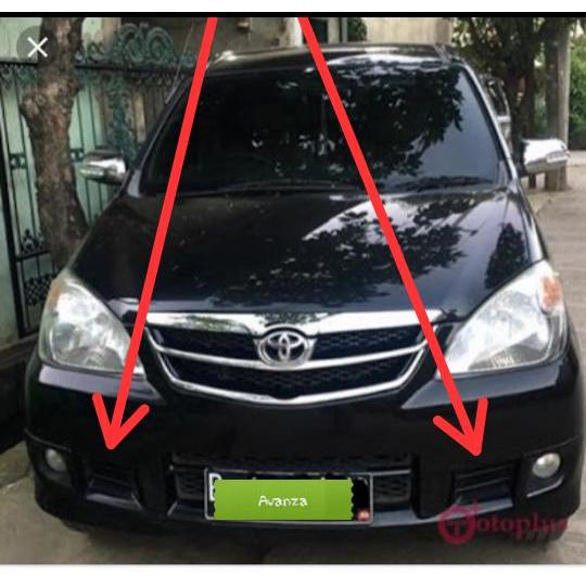 tutup bemper depan avanza xenia