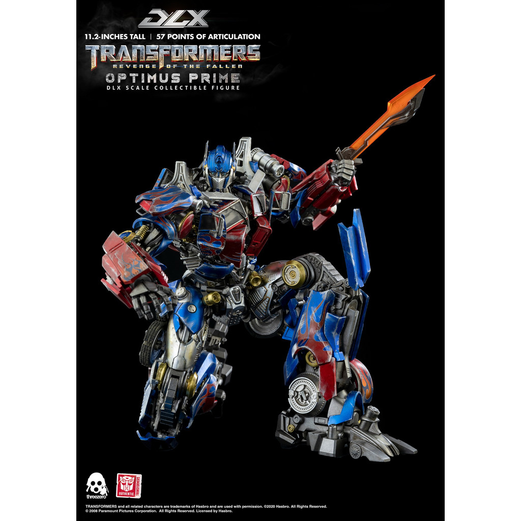 FLASH SALE    [pre-order] Hasbro Three Zero Transformers: Revenge of The Fallen DLX Optimus Prime Mo