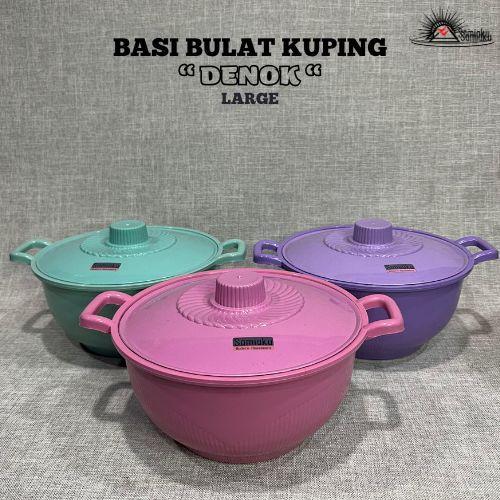 [Samiaku] Cod Basi Gagang 3Liter Wadah Sayur Serbaguna Anti Panas Denok Dx Mangkok Plastik Dapur