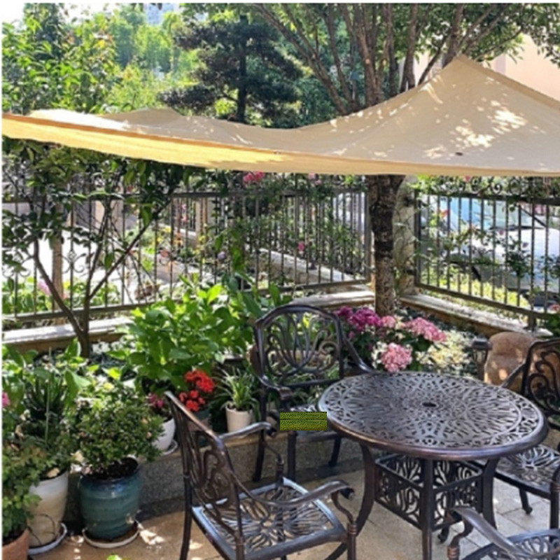 Outdoor sunshade net HDPE anti UV sunshade net 85-90% sunshade rate Car pergola Garage sunshade net