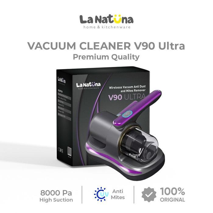 TERLARIS La Natuna V90 ULTRA UV Vacuum Vakum Cleaner Portable Rechargeable / Penghisap Debu Kasur
