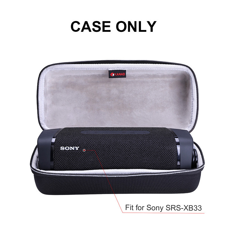 XANAD Hard Storage Bag for Sony SRS XB33 Extra BASS Wireless Portable Speaker IP67 Waterproof Bag