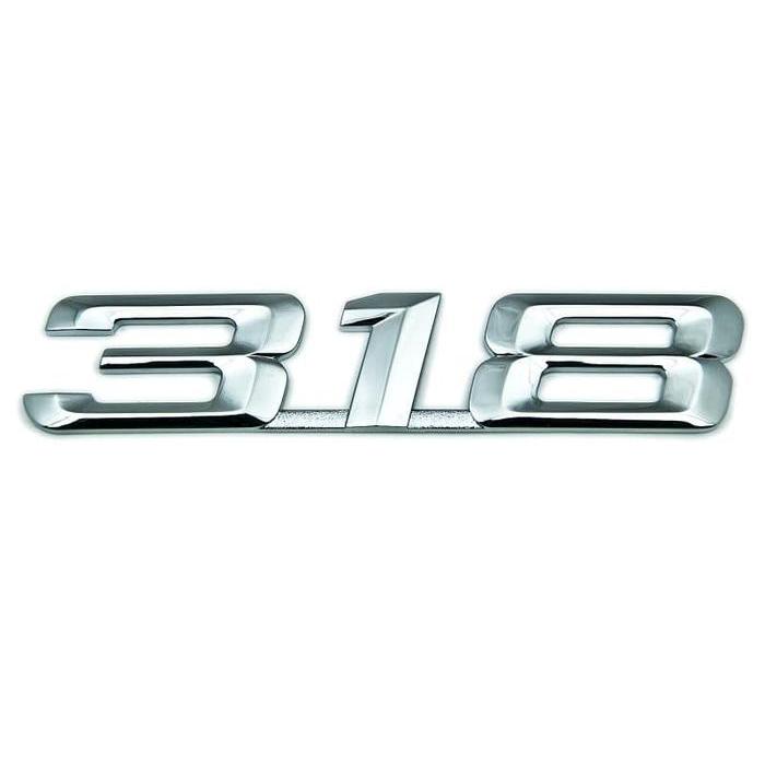 Original Bmw E36 318I Badge Emblem Logo Bagasi Belakang Mobil