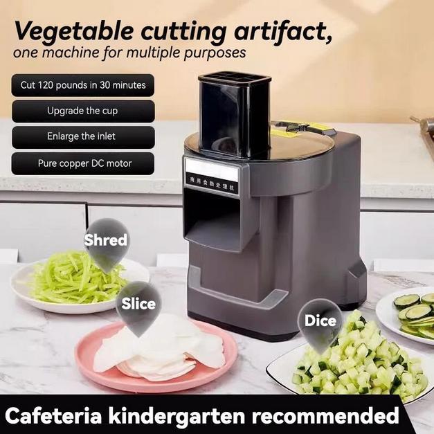Mesin Potong Sayur Elektrik Ultifungsi Kentang Dadu Mustofa Wortel Iris Bawang Serbaguna untuk