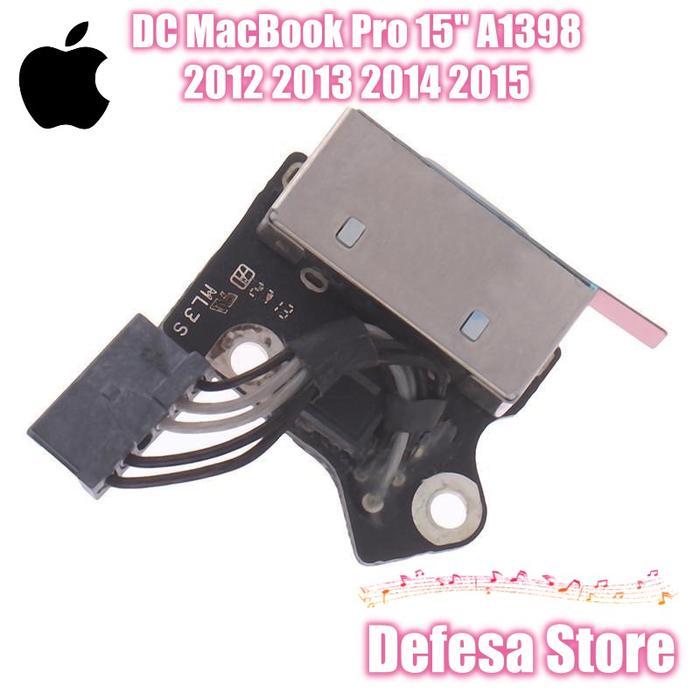 DC POWER JACK BOARD MACBOOK PRO 15" A1398 2012 2013 2014 2015