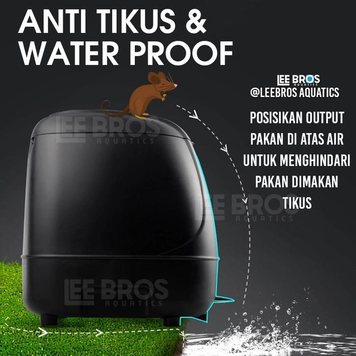 DISKON LONDA POND FEEDER 10L / AUTOMATIC FISH POND FEEDER / KOI FEEDER KOLAM / FEEDER KOLAM IKAN KOI