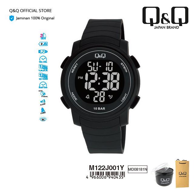TERLARIS QnQ QQ Jam Tangan Pria Digital - M122 M122J READY STOCK