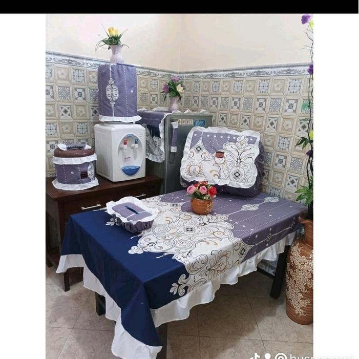 Set Taplak Meja Makan Taplak Meja