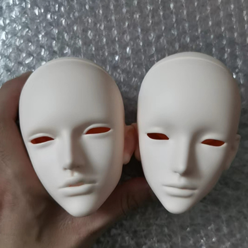 Kepala Boneka 1/3 untuk Boneka Pria Tinggi 68cm, Mainan DIY dan Latihan