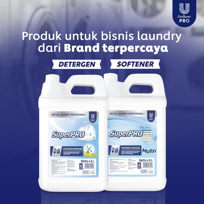 RINSO SUPERPRO DETERJEN MATIC CAIR JERIGEN 4500ML