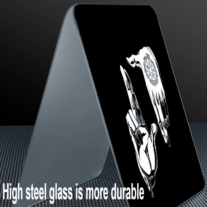 Anime Mouse Pad Photovoltaic Glass FPS Esports Desk Mat Office Desk Mat Cute Large Mouse Pad Custom
