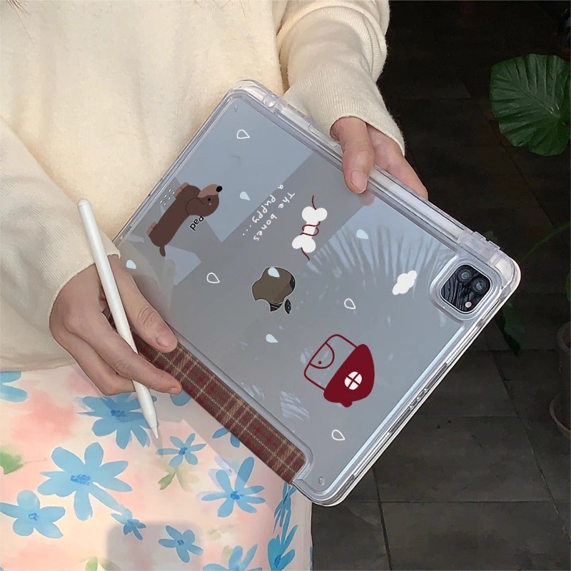 With Pencil Holder Cover for Case Ipad 10th Generation 10.2 7th 8th 9th Gen Ipad Air 3 Generation
