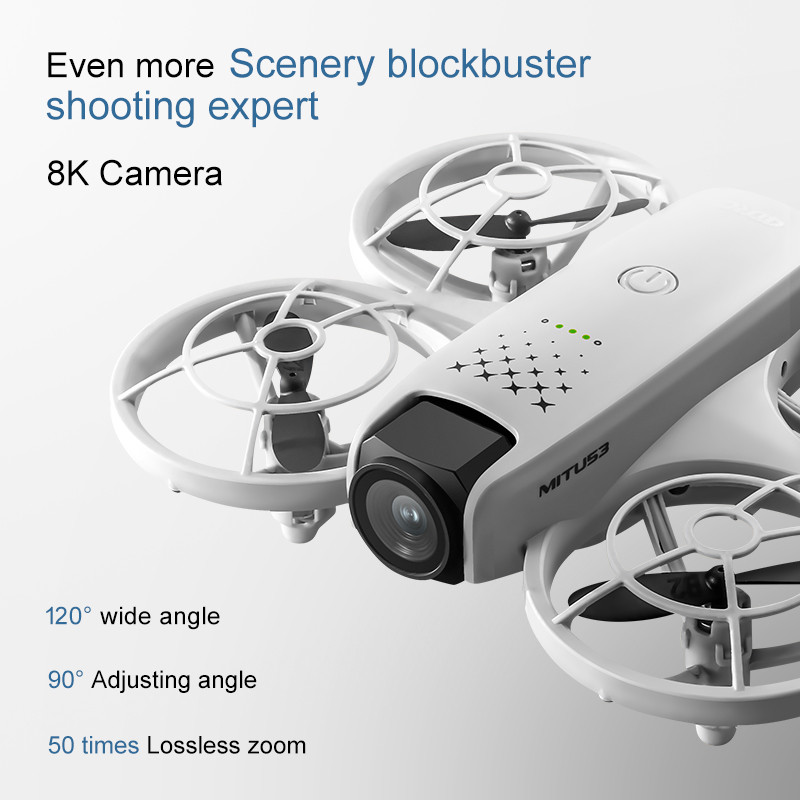 New 4DRC V53 Drone 8K HD Camera with Screen Aerial Photography WIFI Grid Protection Drones RC