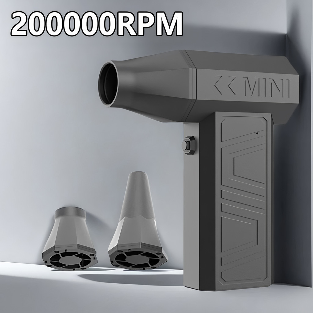 200000mAh Portable Compressed Air Duster Multi Air Blower & Vacuum Cleaner Cordless Duster Blower