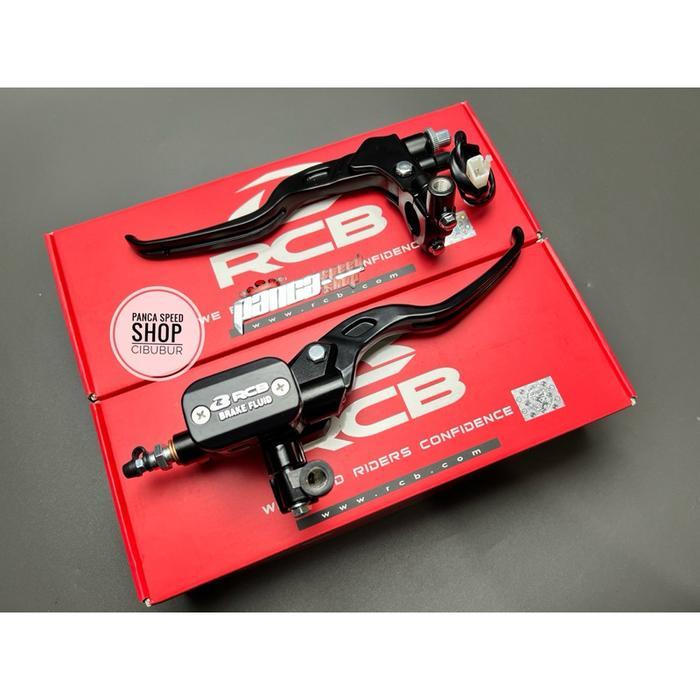 Master Rem Rcb E3 Kanan Kotak Set Handle Kiri Kopling E-3 Uk 14Mm - Master Rem Rcb Handle Kanan Rcb