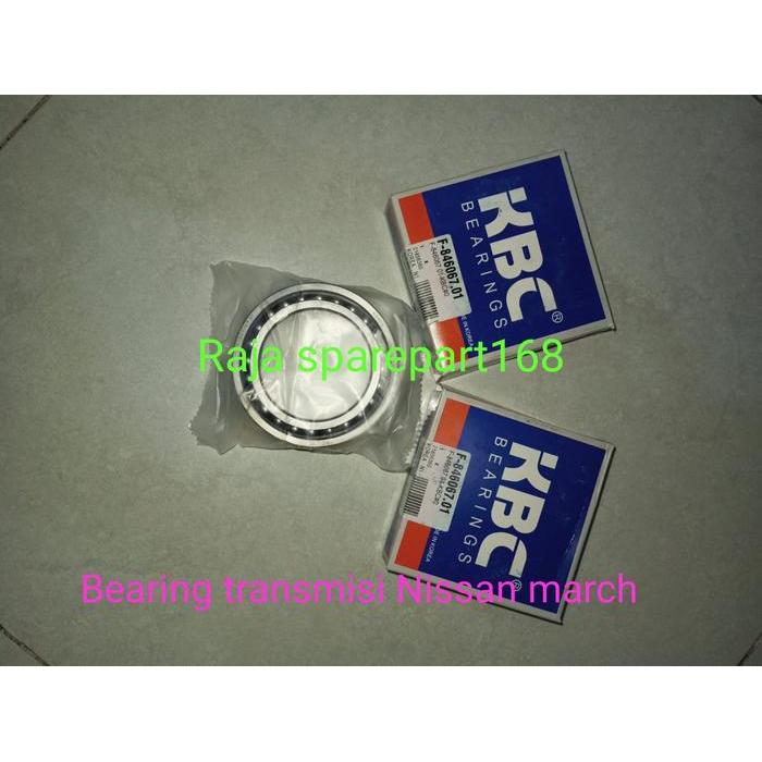 laher bearing transmisi nissan march matic F 846067 baru merk kbc newss