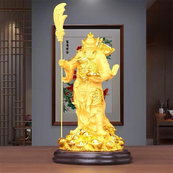 Pajangan Patung Kwankong Ukuran 14 CM Kwankong Patung Guan Yu Guan Gong