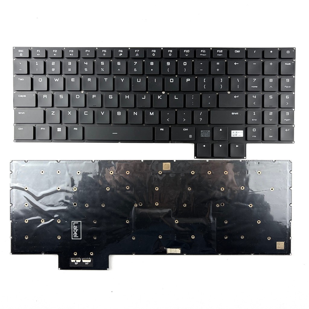 US Backlit Laptop Keyboard For Redmi G Pro 2024 N6100 Series(2 cables) KT0123M2BS41USA00