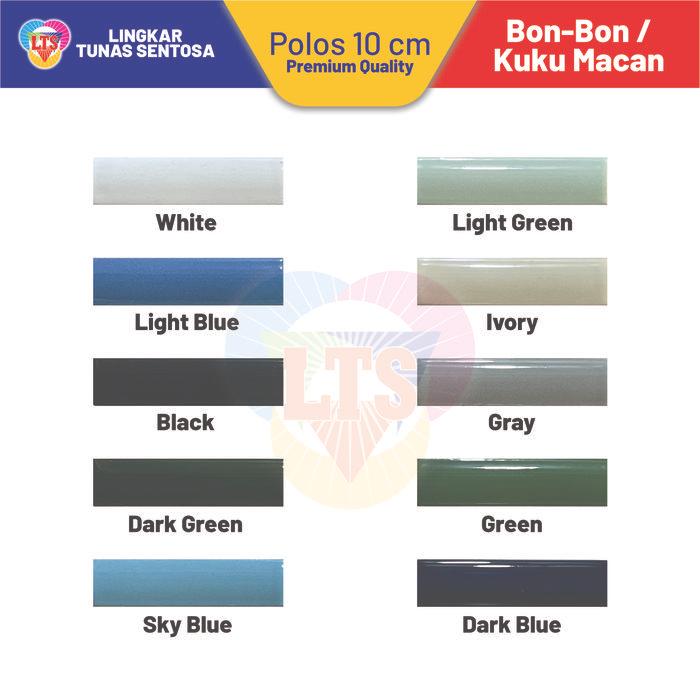 "New" Bon-Bon / Kuku Macan Keramik - Polos 10 cm - PREMIUM QUALITY