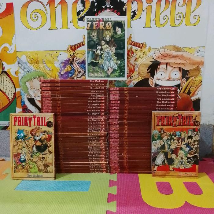komik full set tamat fairy tail ori elex + one shot fairy tail zero