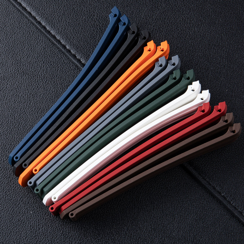 20mm Top End FKM Fluororubber Wristband For Omega Strap For Seamaster 300/De Ville Series Folding