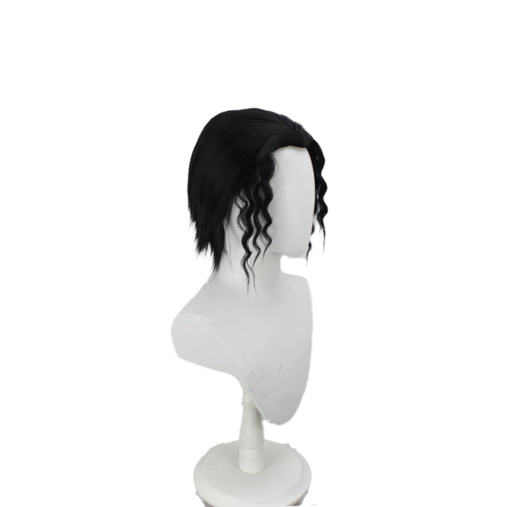 ANIME MUZAN COSPLAY WIG BLACK SHORT HAIR