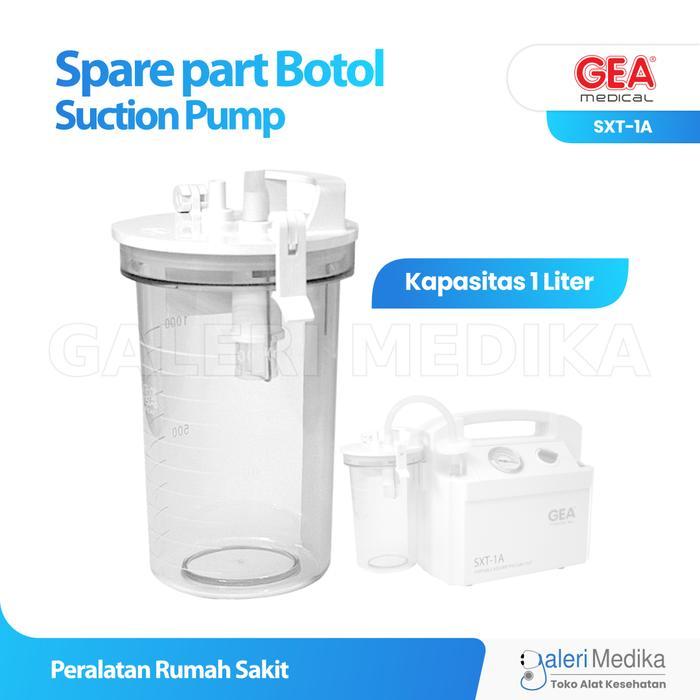 Botol Suction Pump 1 Liter GEA SXT-1A Tabung Suction Pump Bottle