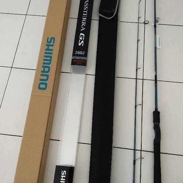 Joran Shimano Bassterra Gs C14+ 562 Joran Carbon Kuat Lentur Kolam Galatama Bastera Basstera