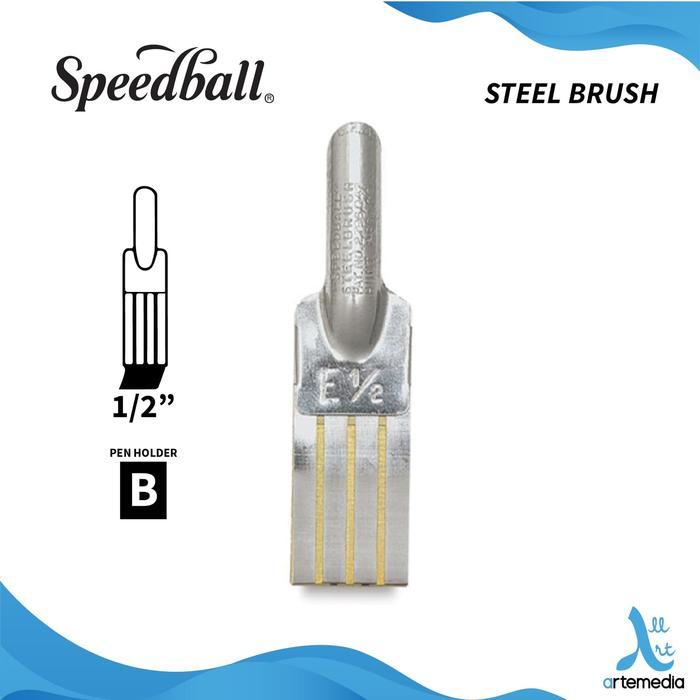 Mata Pena Kaligrafi Steel Brush Speedball Calligraphy Nibs