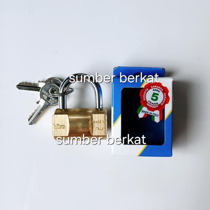 GEMBOK VIRO 40MM BULAT , GEMBOK VIRO 40 BULAT